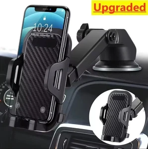 Universal Car Phone Holder Mount for iPhone Mobile Dashboard Windscreen - Picture 1 of 5