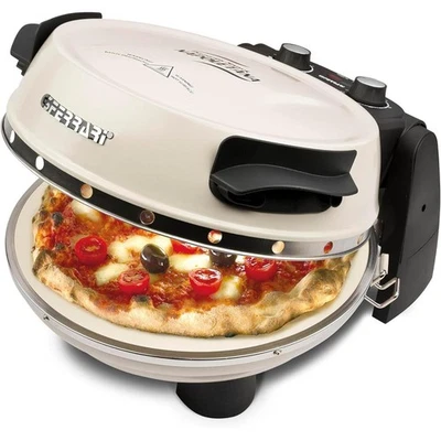 G3Ferrari Pizzaofen Napoletana mit Pizzastein 1200W für Pizza Ø 31cm beige - Bild 1 von 4