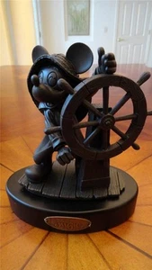 DCL Disney Cruise Line MAGIC Capitán Mickey Mouse Figura BRONCEADOR ESTATUA DE BRONCE - Imagen 1 de 1