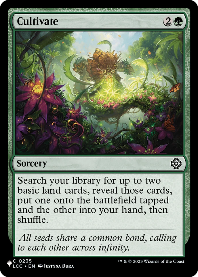 Cultivate (LCC) #235 | Near Mint | The List Magic MTG - Image 1 of 1