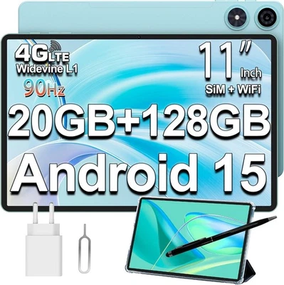 TECLAST P50 Tablet – 11 Zoll Android 15, 20GB RAM, 128GB ROM, 5TB erweiterbar - Bild 1 von 4