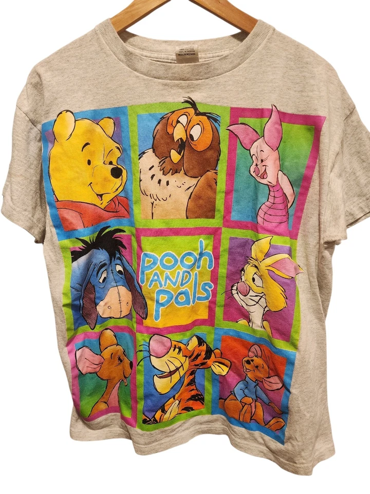 Camiseta De Colección Winnie The Pooh Pooh And Pals Sol Ropa Deportiva Talla M Años 90 Foto 1 de 4