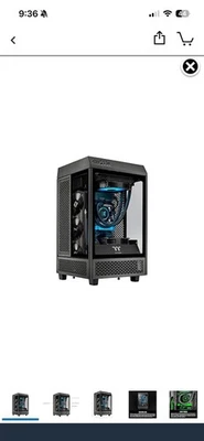 PC para jogos Thermaltake refrigerado a líquido - RTX 3080 Ryzen 7 - Novo em folha - Imagem 1 de 3
