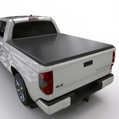Cubierta Tonneau suave enrollable para caja de camioneta|Se adapta a Toyota Tundra 07-21 plataforma de 5'6" (66,7") Foto 1 de 4