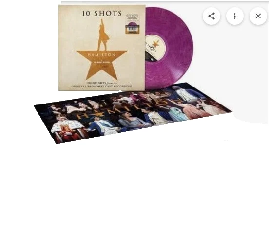 V/A - Lin-Manuel Miranda "Hamilton: 10 Shots" Jefferson's version PRESALE 10/31