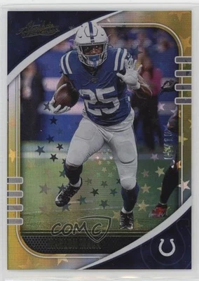 2020 Panini Absolute Gold Stars /10 Marlon Mack #39 - Image 1 of 2