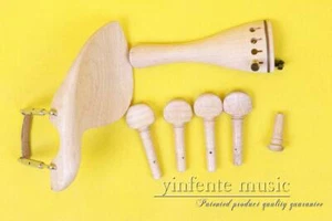 Violin Fittings luxurious maple pegs Tailpiece Chin Rest, End Pin - Picture 1 of 2