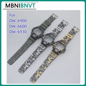 16mm Watch Band + Case For Casio G-SHOCK DW-6900 Series Straps Men's And Women's - Picture 1 of 35