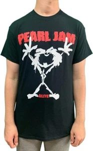 Authentic Pearl Jam Stickman T-Shirt S M L XL 2XL NEW - Picture 1 of 3