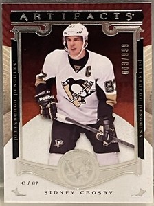 2015 UD Artifacts #118 Sidney Crosby /999 Pittsburgh Penguins