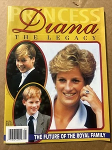 1997 PRINCESS DIANA THE LEGACY Magazine VF+ The Future Of The Royal Family - Picture 1 of 5