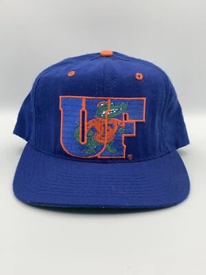Vintage 90’s University Of Florida Gators Mascot fitted Hat Cap Size 7 USA NOS - Image 1 of 4