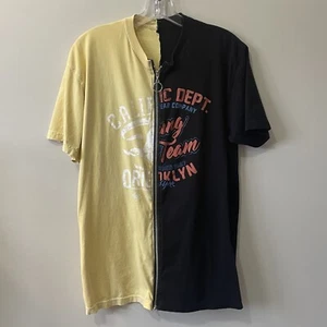 T-Shirt Medium / Large Grunge California Brooklyn NY Tee Shirt Hipster Band - Picture 1 of 4