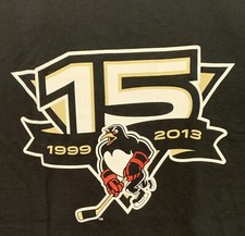 1999-2013 WILKES-BARRE SCRANTON Pittsburgh PENGUINS 15 Year AHL Hockey Shirt XL