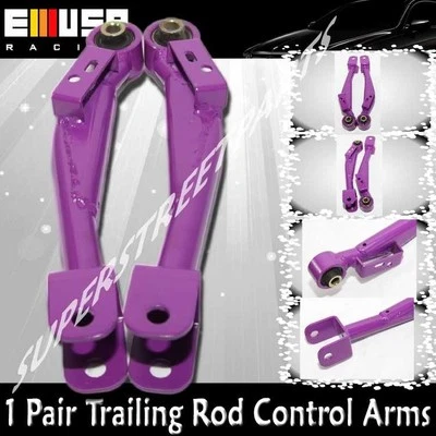 1Pair RearTrailing Rod Control Arm for 2013+ Subaru BRZ/ Scion FR-S ZN6  PURPLE - Image 1 of 4