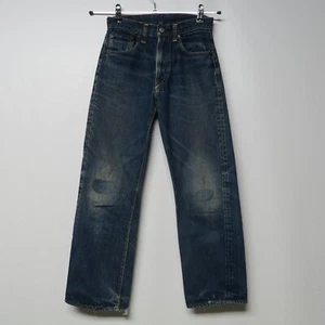 Vintage 50s Levi’s leather patch Big E redlines denim jeans 503zxx 25 60s levis - Picture 1 of 18