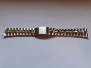 Correa reloj 20mm de acero inoxidable chapada en oro ipg antialergica cadena - Imagen 1 de 8