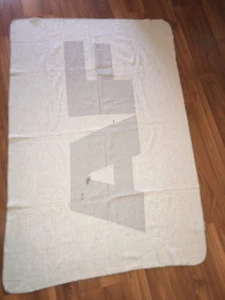 AF AIR FRANCE AIRLINES Vintage In-flight Passenger Cabin Travel Throw Blanket - Imagen 1 de 3