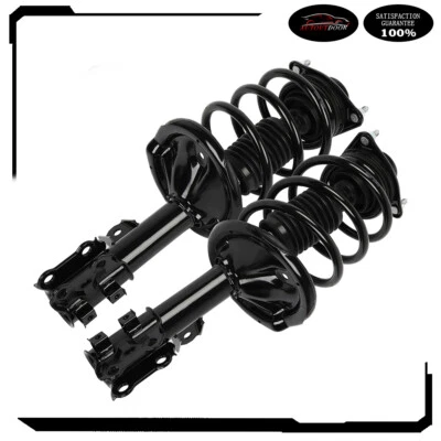 Set of 2 For 2010-2013 Kia Forte Front Complete Struts with Coil Springs Mount - Image 1 of 4