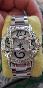 JBW Women's Watch JB 6214 Olympia Diamond Quartz Silver Dial Stainless Steel - Picture 1 of 7