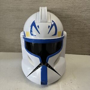 Star Wars 2008 CAPTAIN REX Hasbro CLONE TROOPER Helmet/Mask READ INFO SOUND WORK