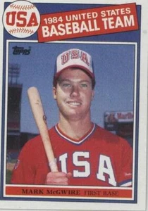 1985 Topps #401 Mark McGwire, Mark McGwire (RC) - Foto 1 di 1