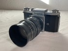 Praktica FX + Pentacon 2.8 /135mm Spiegelreflex Foto Vintage DDR Kamera