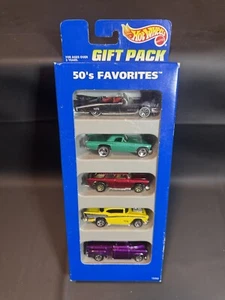 Hot Wheels 50’s Favorites 1995 paquete de regalo de 5 autos escala 1:64 fundido a presión 15068 Mattel - Imagen 1 de 18