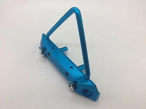 Aluminum alloy Metal Front Bumper With Tow Shackles Fit Axial SCX10 1/10 Rc Car - Picture 1 of 21