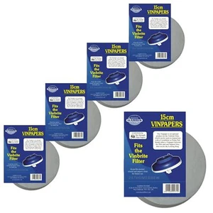 5x Harris VinPapers 15cm Wine Filter Papers - Picture 1 of 2