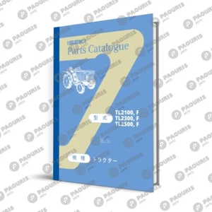 Iseki TL2100, TL2300, TL2500 parts manual - catalogue "NO ENGINE" - Picture 1 of 2