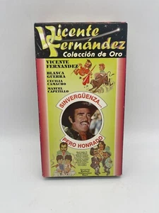 Vicente Fernandez Sinverguenza Pero Honrado VHS Rare OOP VHS Spanish 1985 - Bild 1 von 3