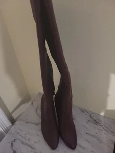 Boots, Kurt Geiger & Sam Edelman Shoreditch Leather Mikala Boots Sz. 7.5 Women - Picture 1 of 18