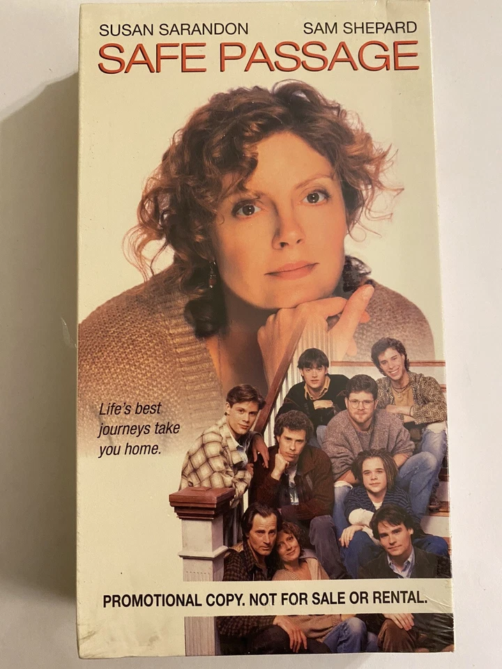 SAFE PASSAGE 1994 Susan Sarandon VHS NEW SEALED PROMO SCREENER - Image 1 of 1