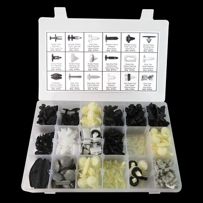 350 Clip Door Trim Panel Bumper Fascia Rocker Panel Retainer Assortment For GM Foto 1 de 3