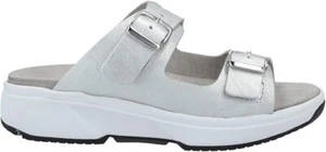 NEW STRETCH WALKER ROCKER SOLE GILI XSENSIBLE SANDAL slide shoe SILVER  39 8.5 - Picture 1 of 5