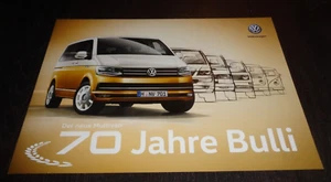 VW Multivan 70 years Bulli brochure, series VW T6 - Picture 1 of 1