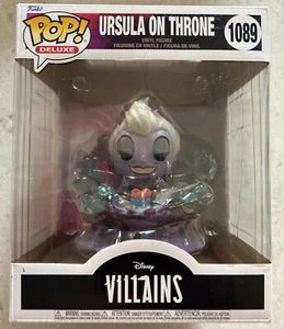 Funko POP! Deluxe Disney Villains Ursula on Throne 6" Vinyl Figure (#1089) - Picture 1 of 5