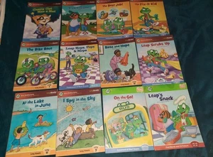 Lot Of 12 LeapFrog Early Reading Leap Reader Books Consonants Short Long Vowels - Picture 1 of 6