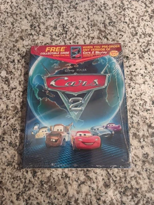 Cars 2 Blu-ray/DVD Combo with Best Buy MetalPack - No Movie Case Only Sealed - Image 1 of 2