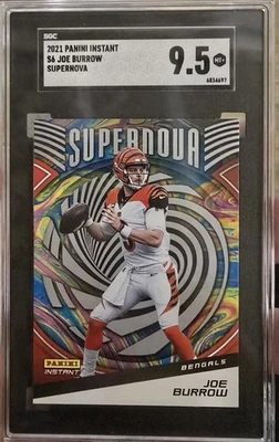 2021 Panini Instant NFL Supernova Joe Burrow #S6/3357 - Image 1 of 2