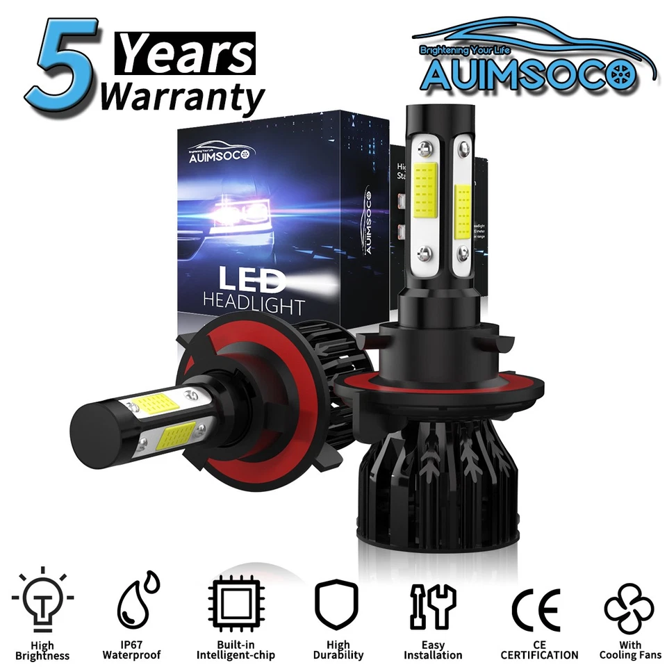 Lâmpadas de farol de LED super brilhantes feixe alto baixo combo para Nissan NV2500 2012-2021 - Imagem 1 de 4