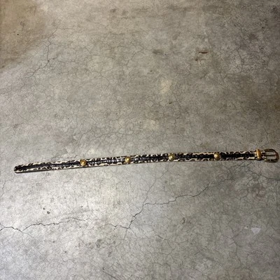 Vintage Cache leaped print belt y2k medium  check description PLS OFFER! - Image 1 of 4