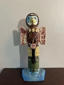 Tótem Kachina jarra vintage Ezra Brooks - Imagen 1 de 8