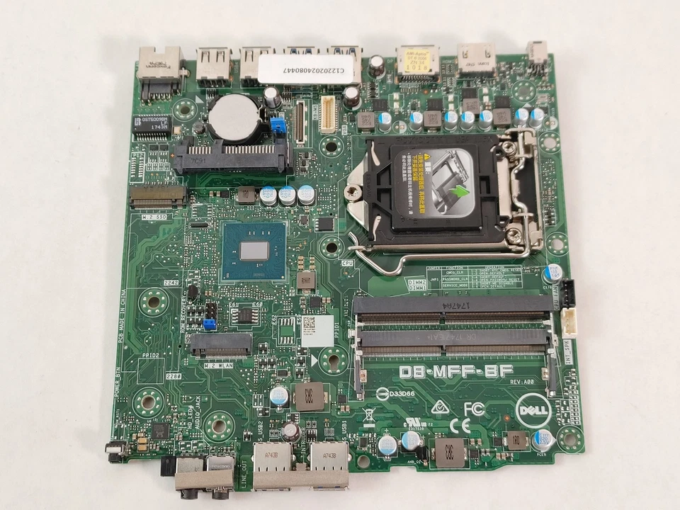Dell OptiPlex 3050 Micro Intel LGA 1150 DDR3 Desktop Motherboard JP3NX - Image 1 of 4