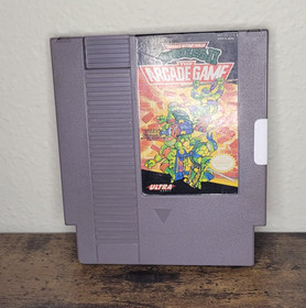 Teenage Mutant Ninja Turtles II The Arcade Game NES Cartridge Mint Label Unteste