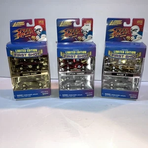 JOHNNY LIGHTNING SPEED RACER RÉPLICAS PRIMER DISPARO 2000 NUEVO 3 de 4 para conjunto limitado - Imagen 1 de 6