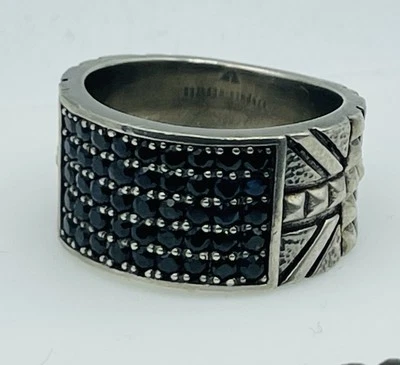 Anillo Stephen Webster Plata Esterlina Union Jack Zafiro Talla 10 Foto 1 de 4