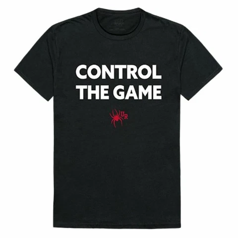 University of Richmond Spiders Control the Game T-Shirt Black Cover