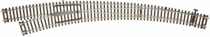 Atlas HO Code 83 Curved Turnout Customline Mark IV Left Hand Inside Radius 2 595 - Picture 1 of 1